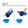 2 in 1 Dog Drinking Water Bottle with Bowls - Berkeley Haven