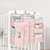 3 - in - 1 Bedside Crib Storage Caddy Organizer – Keep Baby Essentials Neat &amp; Within Reach - Berkeley Haven