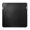 30 in x 30 in Black Metal Framed Square Bathrrom Mirror for Wall. - Berkeley Haven