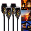 4 Pack Solar Lights Outdoor Solar 12 Led Torch Flickering Flame Lights - Berkeley Haven