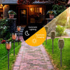 4 Pack Solar Lights Outdoor Solar 12 Led Torch Flickering Flame Lights - Berkeley Haven