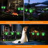 4 Pack Solar Lights Outdoor Solar 12 Led Torch Flickering Flame Lights - Berkeley Haven