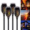 4 Pack Solar Lights Outdoor Solar 12 Led Torch Flickering Flame Lights - Berkeley Haven