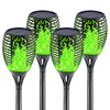 4 Pack Solar Lights Outdoor Solar 12 Led Torch Flickering Flame Lights - Berkeley Haven