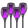 4 Pack Solar Lights Outdoor Solar 12 Led Torch Flickering Flame Lights - Berkeley Haven