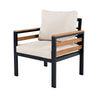 4 - Piece Outdoor Furniture Sofa Set for 5 People with Acacia Wood - Berkeley Haven