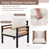 4 - Piece Outdoor Furniture Sofa Set for 5 People with Acacia Wood - Berkeley Haven