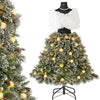 5 FT Pre - lit Mannequin Artificial Christmas Tree Hinged Dress Form Xmas Tree with 465 Branch Tips - Berkeley Haven