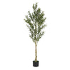 6' Artificial Olive Tree with Pot - Berkeley Haven