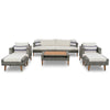 6 - Pieces All Weather PE Wicker Sofa Set, Outdoor Rattan sofa With - Berkeley Haven