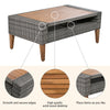 6 - Pieces All Weather PE Wicker Sofa Set, Outdoor Rattan sofa With - Berkeley Haven