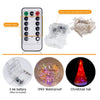 8 Pcs Hanging Glowing Christmas Hats String Lights - Berkeley Haven