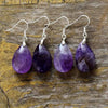 Amethyst Dangle Earrings - Purple - Berkeley Haven