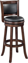 Augusta Extra Tall Bar Stool, Cappuccino - Berkeley Haven
