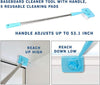 Baseboard Buddy Retractable Household Universal Cleaning Brush Mop - Berkeley Haven