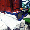 Beach Bound Skateboard Wood and Acetate Sunglasses, Polarized - Berkeley Haven