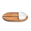 Charcuterie/ Serving Tray w/ 2 triangular ceramic bowls - Berkeley Haven