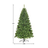 Christmas Tree 6Ft 650 Branch Tips Artificial Christmas Decorations - Berkeley Haven