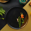 Creative Black Gold Ceramic Plate Household Dishes - Berkeley Haven