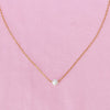 Dainty Single Pearl Necklace - Berkeley Haven