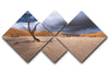 Deadvlei Desert 4 Square Multi Panel Canvas - Berkeley Haven