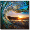 Flamboyant Ocean Wave Acrylic Panel Wall Art - Berkeley Haven