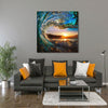 Flamboyant Ocean Wave Acrylic Panel Wall Art - Berkeley Haven