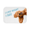 Funny Dog Looking Up Bath Mat - Berkeley Haven