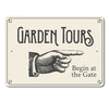 Garden Tours Directional Sign - Berkeley Haven