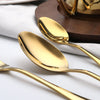 Golden Western Knife and Fork Household Cutlery Set - Berkeley Haven