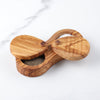 Handcrafted in Estonia Olive Wood Salt and Pepper Box for Rustic & Refined - Berkeley Haven