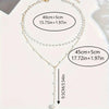 Imitation Pearl Necklace Fashion Long Tassel Pendant Chain - Berkeley Haven