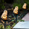 LED Garden Owl Solar Lights Patio Yard Lawn Stake Lamp Party Decor - Berkeley Haven