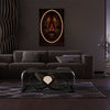 Lion Wall Art with LED Light - Berkeley Haven