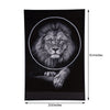 Lion Wall Art with LED Light - Berkeley Haven