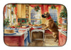 Mastiff Christmas Cookies Dish Drying Mat - Berkeley Haven