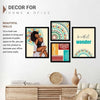 Modern Wall Art Framed Wall Paintings for Living Room and Home Decor - Berkeley Haven