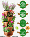Nature's Distributing Stacking Planters - 5 Tier - Berkeley Haven