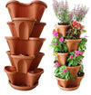 Nature's Distributing Stacking Planters - 5 Tier - Berkeley Haven