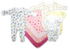 Newborn 👶 Bambini Girls Short Sleeve Onesies (3 - Pack) - Berkeley Haven