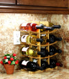 Oceanstar 12 - Bottle Natural Bamboo Wine Rack WR1149 - Berkeley Haven