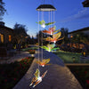 Outdoor solar LED wind chime butterfly wind chime garden light - Berkeley Haven