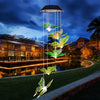 Outdoor solar LED wind chime butterfly wind chime garden light - Berkeley Haven
