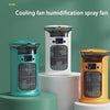 Portable Rechargeable Quiet Cool Air Fan with Humidifier Desktop Air - Berkeley Haven