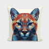 Puma - Colorful Animals Cushion/Pillow - Berkeley Haven