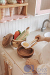 QToys Australia (USA) MAHOGANY PAN & POT SET - Berkeley Haven