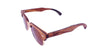 Real Ebony and ZebraWood Sunglasses With Bamboo Case, Tea Polarized - Berkeley Haven