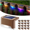 Solar Deck Lights LED Waterproof Outdoor Solar Powered LED Step Light - Berkeley Haven