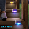 Solar Deck Lights LED Waterproof Outdoor Solar Powered LED Step Light - Berkeley Haven
