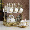 Tea Set Afternoon Tea Coffee Dessert Tableware 15 Pieces - Berkeley Haven